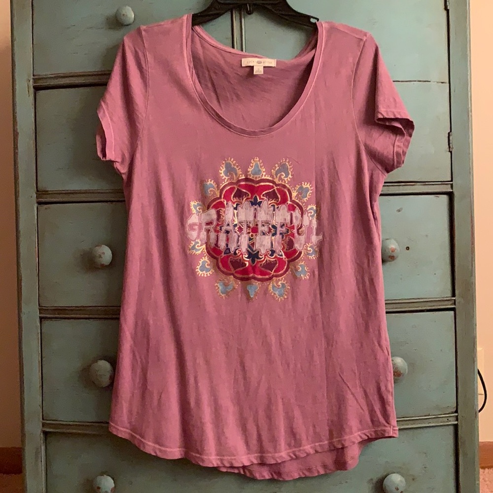 Women’s Lucky Lotus top.